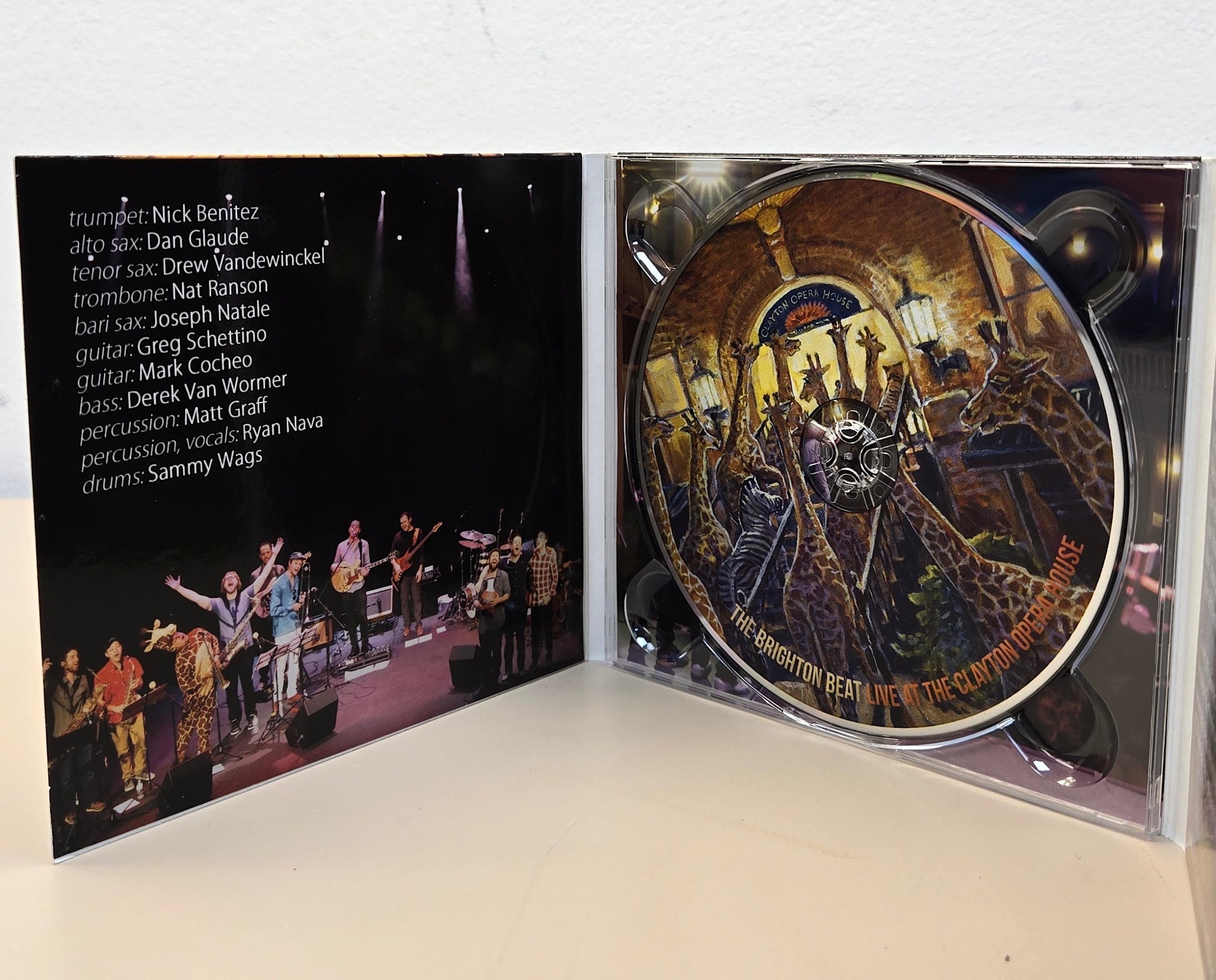 "Live In Clayton" 2018 CD